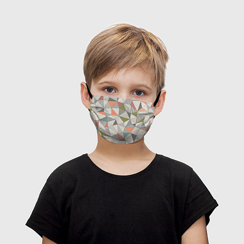 Детская маска для лица Геометрия / 3D-принт – фото 1