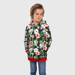 Толстовка-худи детская Фэшн 4, цвет: 3D-красный — фото 2