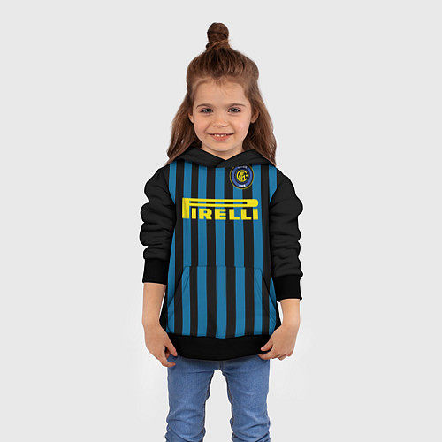 Детская толстовка Inter FC: Pirelli / 3D-Черный – фото 4