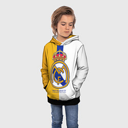 Толстовка-худи детская Real Madrid CF, цвет: 3D-черный — фото 2