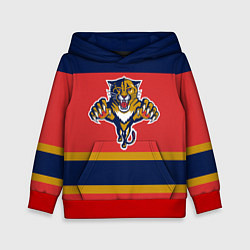 Толстовка-худи детская Florida Panthers, цвет: 3D-красный