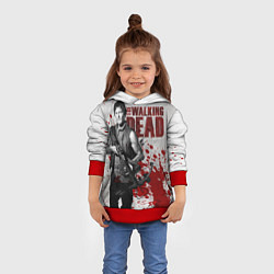 Толстовка-худи детская Walking Dead: Deryl Dixon, цвет: 3D-красный — фото 2