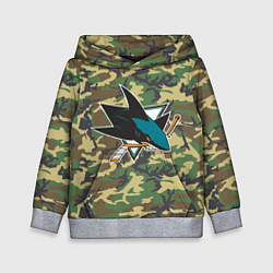 Детская толстовка Sharks Camouflage