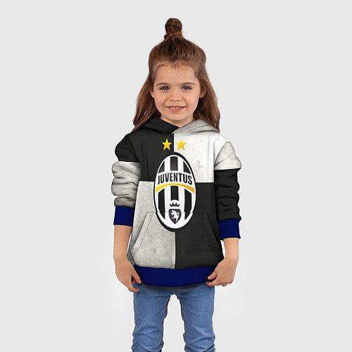 Детская толстовка Juventus FC / 3D-Синий – фото 4