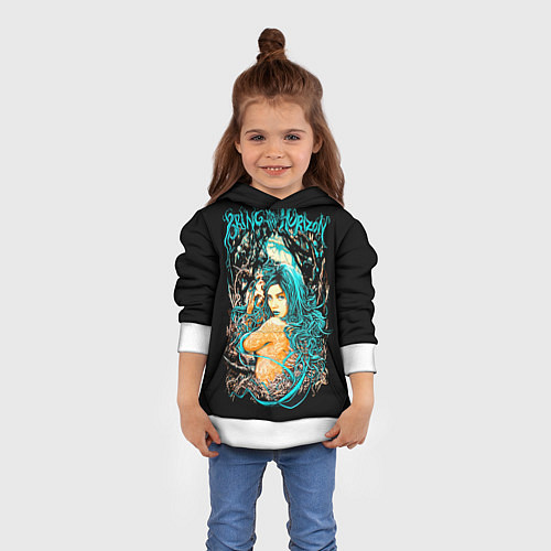 Детская толстовка Bring Me The Horizon / 3D-Белый – фото 4