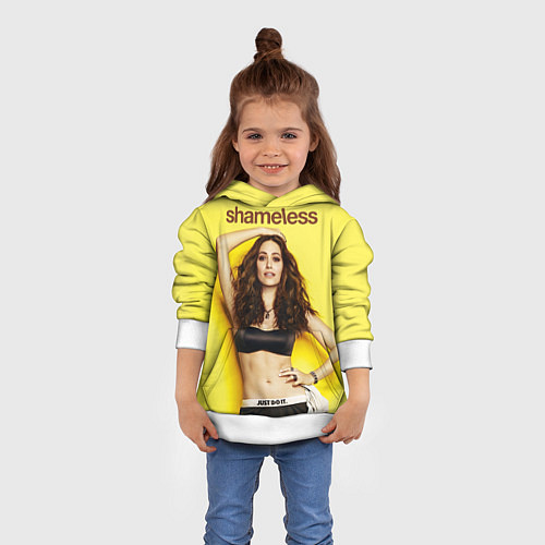 Детская толстовка Shameless: Just do it / 3D-Белый – фото 4