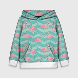 Детская толстовка Flamingo Pattern