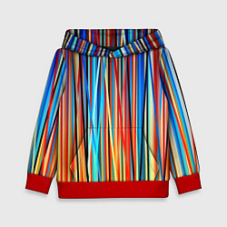 Детская толстовка Colored stripes