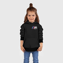 Толстовка-худи детская BMW motorsport, цвет: 3D-черный — фото 2