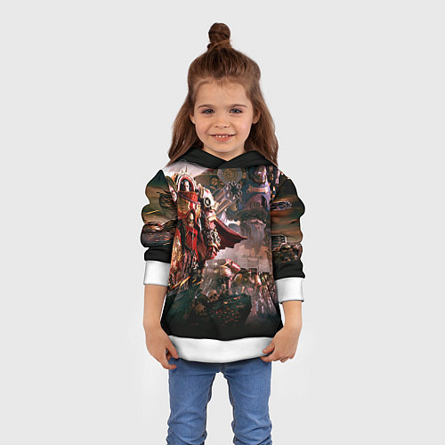 Детская толстовка Warhammer 40k: Angelos / 3D-Белый – фото 4