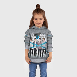 Толстовка-худи детская 5 Seconds of Summer, цвет: 3D-меланж — фото 2
