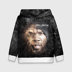 Детская толстовка 50 cent: Animal ambition