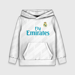 Толстовка-худи детская Real Madrid, цвет: 3D-белый