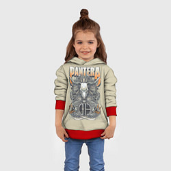 Толстовка-худи детская Pantera: Wild Goat, цвет: 3D-красный — фото 2