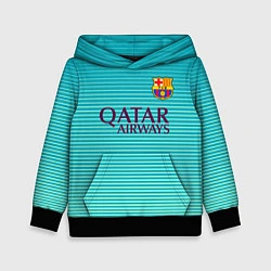 Детская толстовка Barcelona FC: Aqua