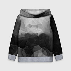 Детская толстовка Polygon gray