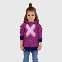 Толстовка-худи детская The XX: Purple, цвет: 3D-синий — фото 2