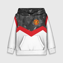 Детская толстовка Man United FC: Grey Polygons