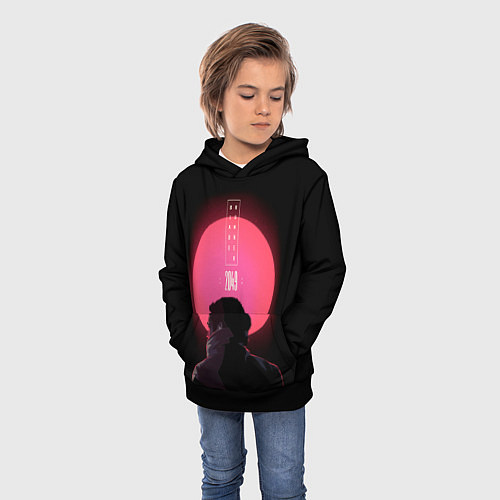 Детская толстовка Blade Runner: Acid sun / 3D-Черный – фото 3