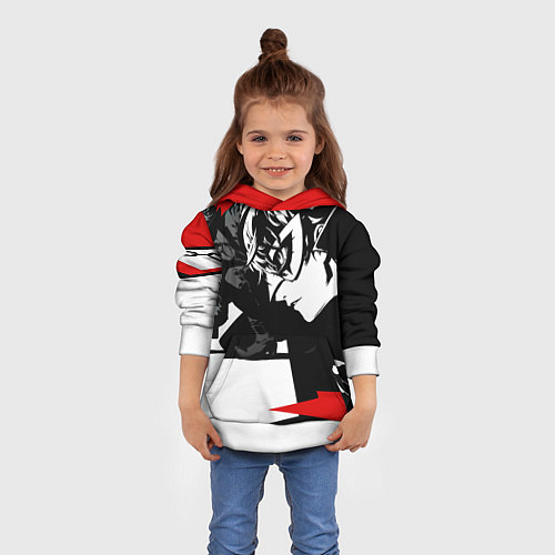 Детская толстовка Persona 5 / 3D-Белый – фото 4