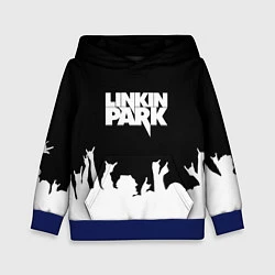 Толстовка-худи детская Linkin Park: Black Rock, цвет: 3D-синий