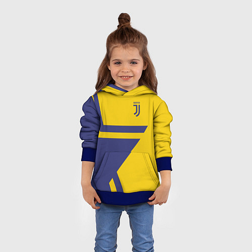 Детская толстовка FC Juventus: Star / 3D-Синий – фото 4