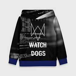 Толстовка-худи детская Watch Dogs: Hacker, цвет: 3D-синий