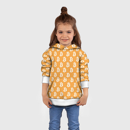Детская толстовка BTC Pattern / 3D-Белый – фото 4