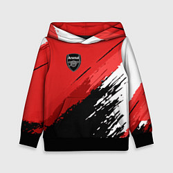 Толстовка-худи детская FC Arsenal: Original, цвет: 3D-черный