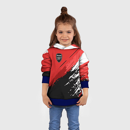Детская толстовка FC Arsenal: Original / 3D-Синий – фото 4