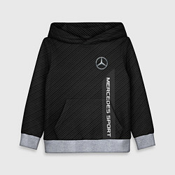 Толстовка-худи детская Mercedes AMG: Sport Line, цвет: 3D-меланж