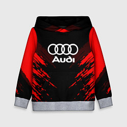 Толстовка-худи детская Audi: Red Anger, цвет: 3D-меланж