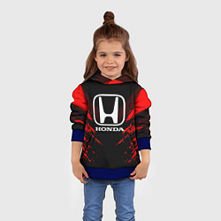 Толстовка-худи детская Honda: Red Anger, цвет: 3D-синий — фото 2