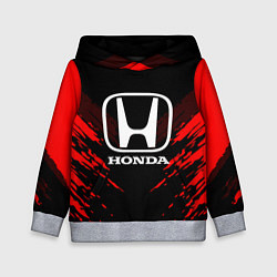 Толстовка-худи детская Honda: Red Anger, цвет: 3D-меланж