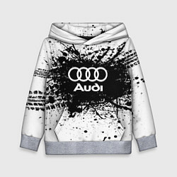 Толстовка-худи детская Audi: Black Spray, цвет: 3D-меланж