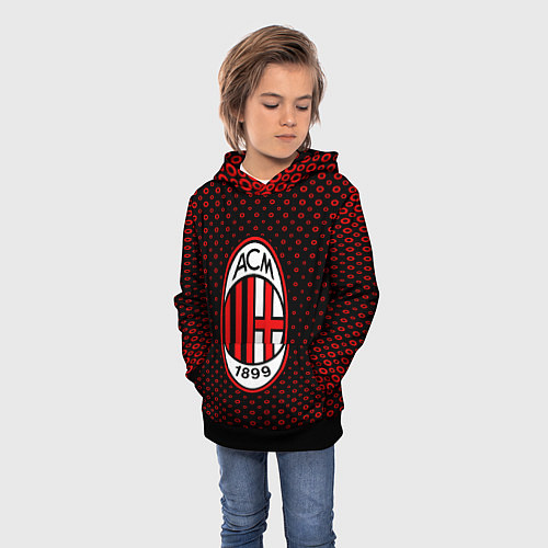 Детская толстовка AC Milan 1899 / 3D-Черный – фото 3