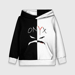 Толстовка-худи детская ONYX, цвет: 3D-белый