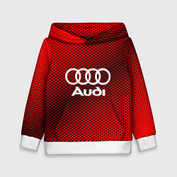 Детская толстовка Audi: Red Carbon