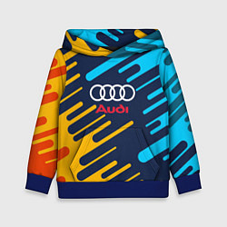 Толстовка-худи детская Audi: Colour Sport, цвет: 3D-синий