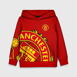 Толстовка-худи детская FC Man United: Red Exclusive, цвет: 3D-красный