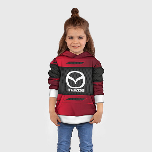 Детская толстовка Mazda Sport / 3D-Белый – фото 4