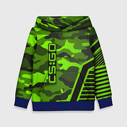 Детская толстовка CS:GO Light Green Camo