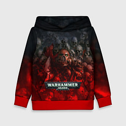 Толстовка-худи детская Warhammer 40000: Dawn Of War, цвет: 3D-красный