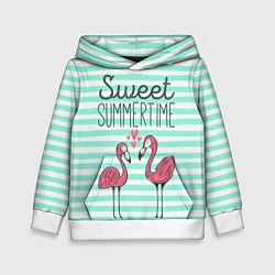 Детская толстовка Sweet Summer Flamingo