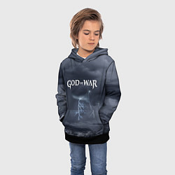 Толстовка-худи детская God of War: Storm, цвет: 3D-черный — фото 2