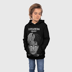 Толстовка-худи детская XXXTentacion: 1998-2018, цвет: 3D-черный — фото 2