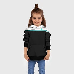 Толстовка-худи детская Detroit: AX400, цвет: 3D-черный — фото 2