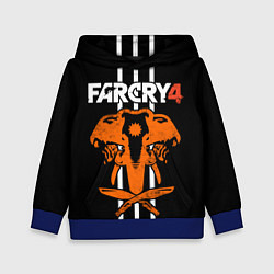 Толстовка-худи детская Far Cry 4: Orange Elephant, цвет: 3D-синий