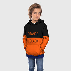 Толстовка-худи детская Orange Is the New Black, цвет: 3D-синий — фото 2