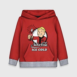 Толстовка-худи детская Nuka Cola: Ice Cold, цвет: 3D-меланж